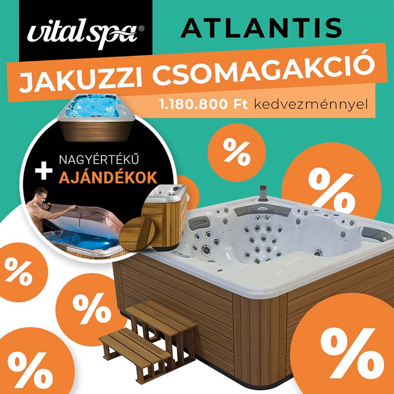 VitalSpa Atlantis akció 2024