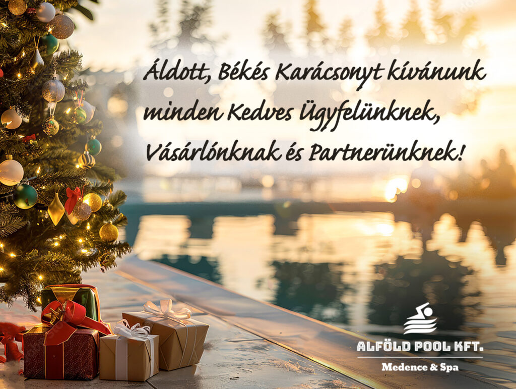 Boldog Karácsonyt kíván az Alföld Pool!