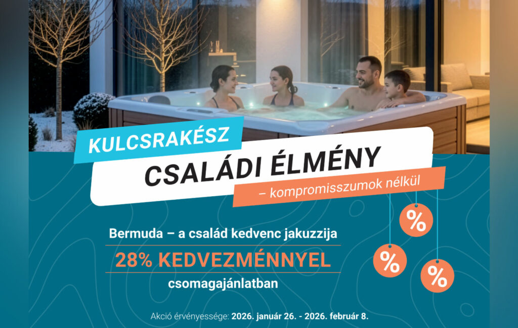 Bermuda Jakuzzi akció 2026