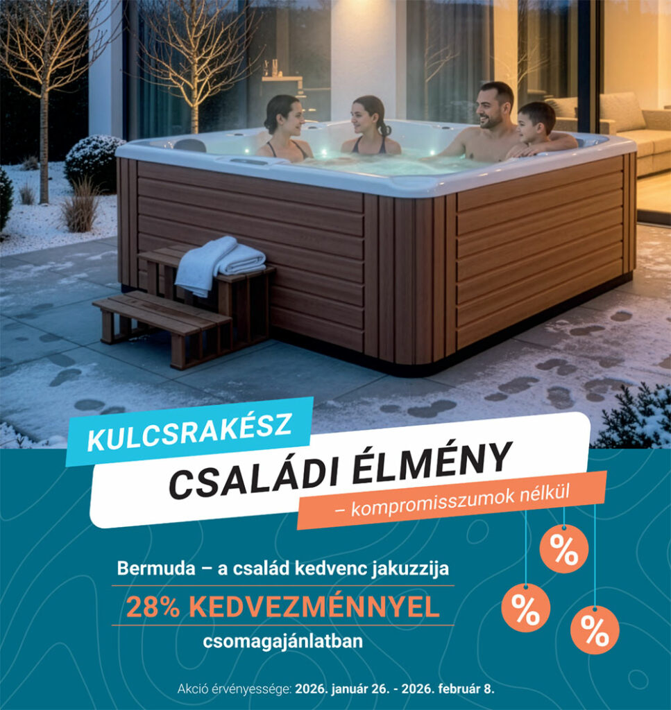 Bermuda Jakuzzi akció 2026