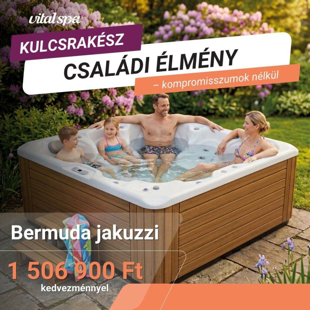 VitalSpa Bermuda Jakuzzi márciusi akció
